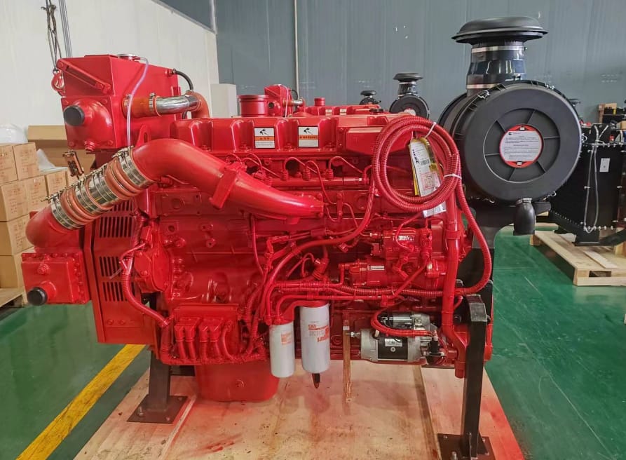 Bomba contra incendios importada desde Shanghái para equipamiento naval industrial